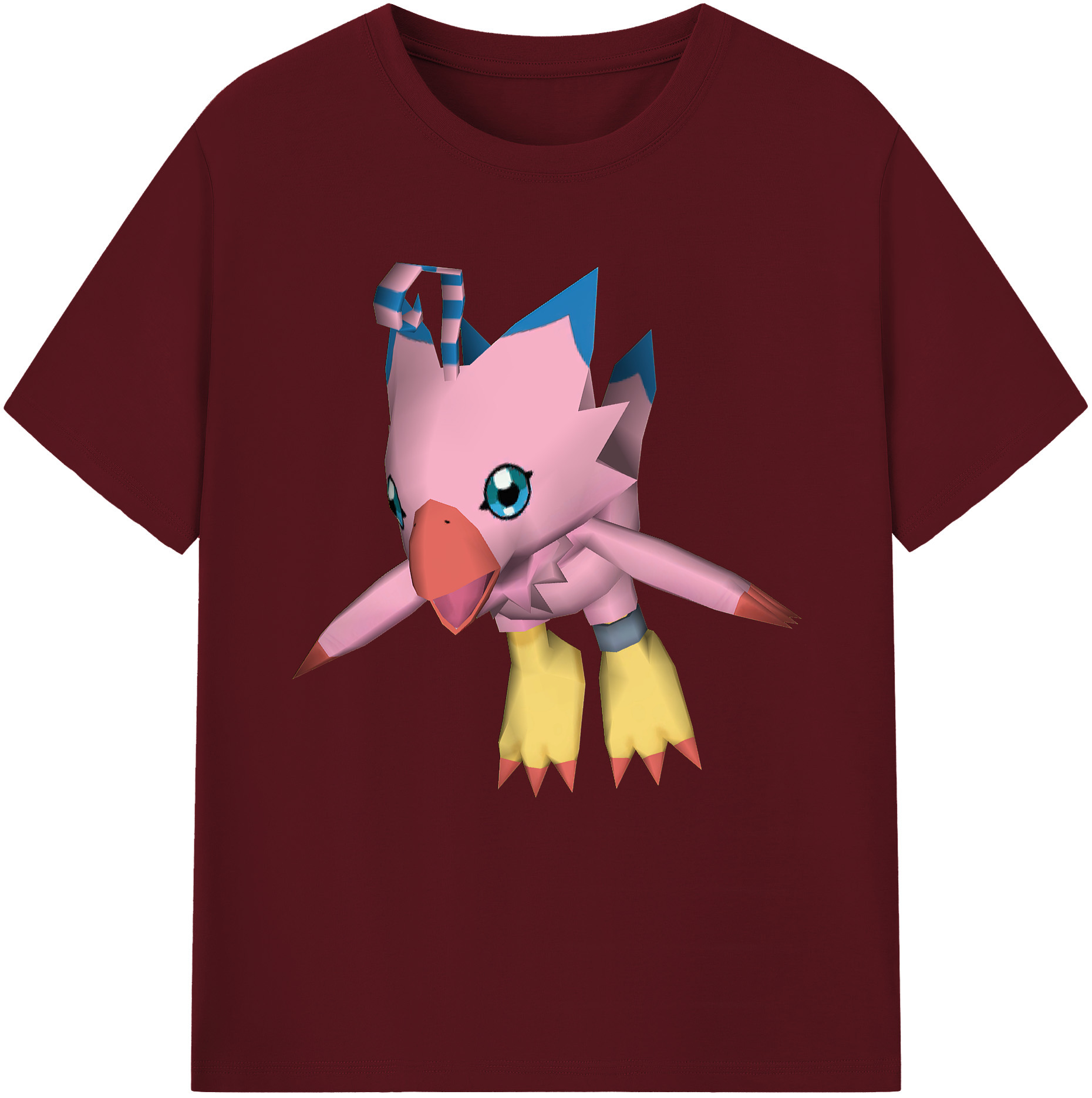 （画像用） Digimon デジタルモンスター/デジモン 綿100％半袖Tシャツ（フロントプリント）